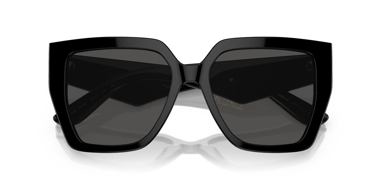 Dolce&Gabbana 0DG4438 55 501/87 Gafas de Sol, Unisex-Adult, Multicolor (Multicolor), Talla Única