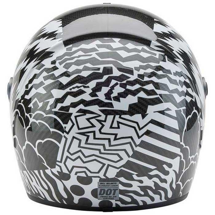 BELL Helmet Eliminator Carbon DEATHSPRAY Black/White L ECE6