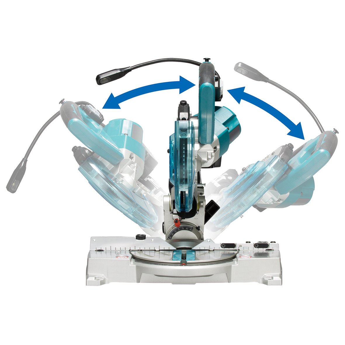 MAKITA DLS600Z Ingletadora a batería 18V Litio-ion 680 W, /sin baterías, sin cargador