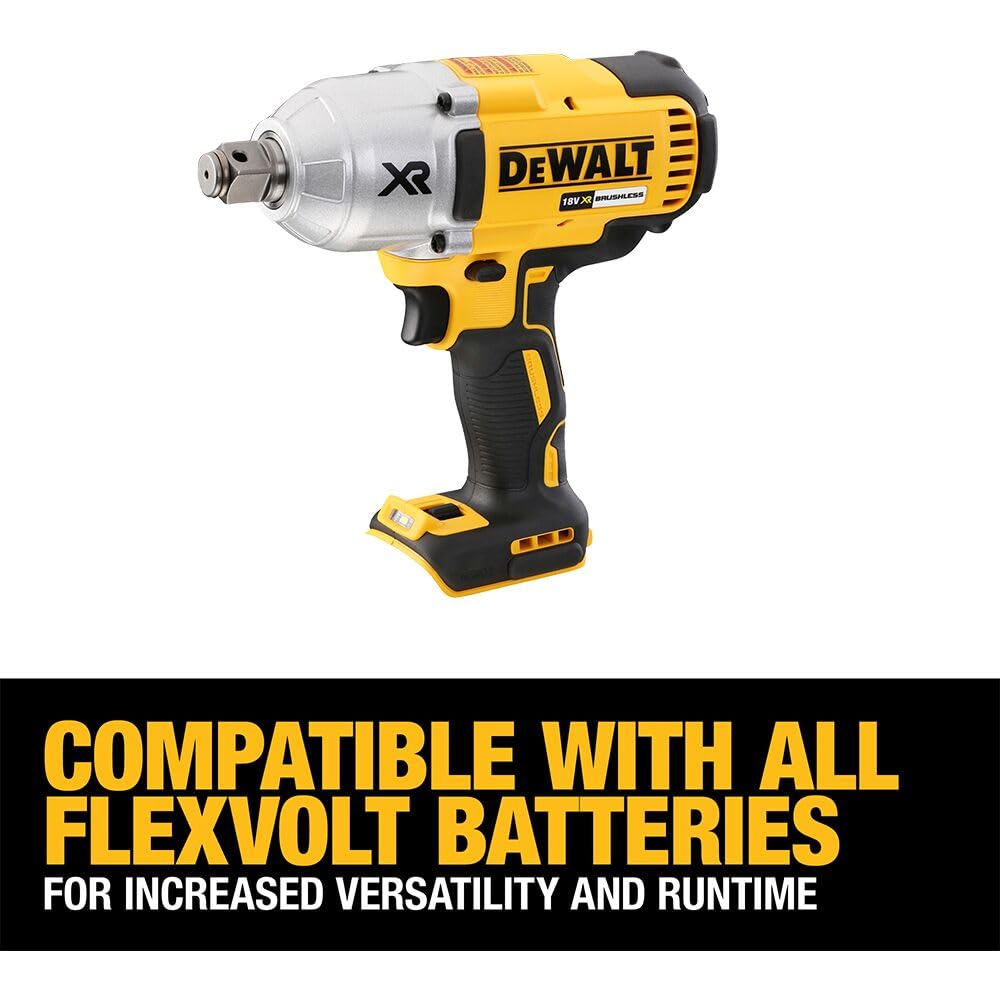 DEWALT DCF897NT-XJ - Llave Impacto sin escobillas XR 18V 3/4" sin cargador/batería