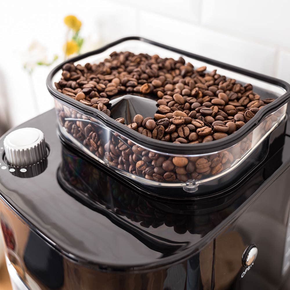 GASTROBACK Cafetera Grind & Brew Pro Thermo, plata, negro