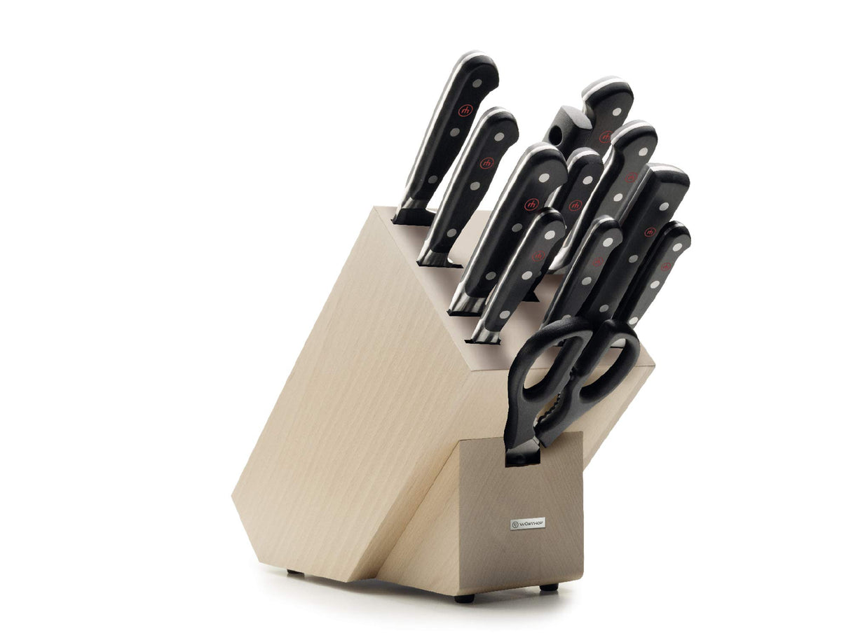 WÜSTHOF Classic Bloque cuchillos con 12 piezas