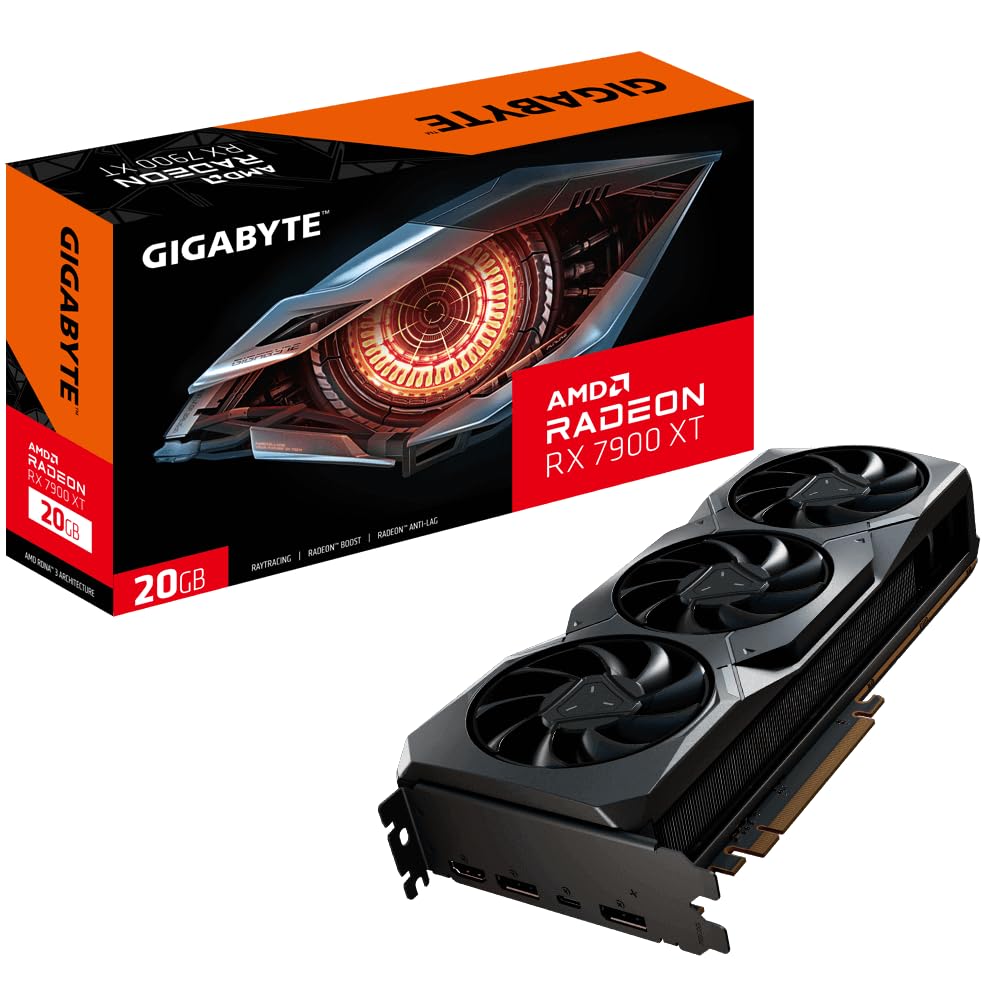Gigabyte Radeon RX 7900 XT 20G (20GB GDDR6/PCI Express 4.0/2400MHz/20000MHz)