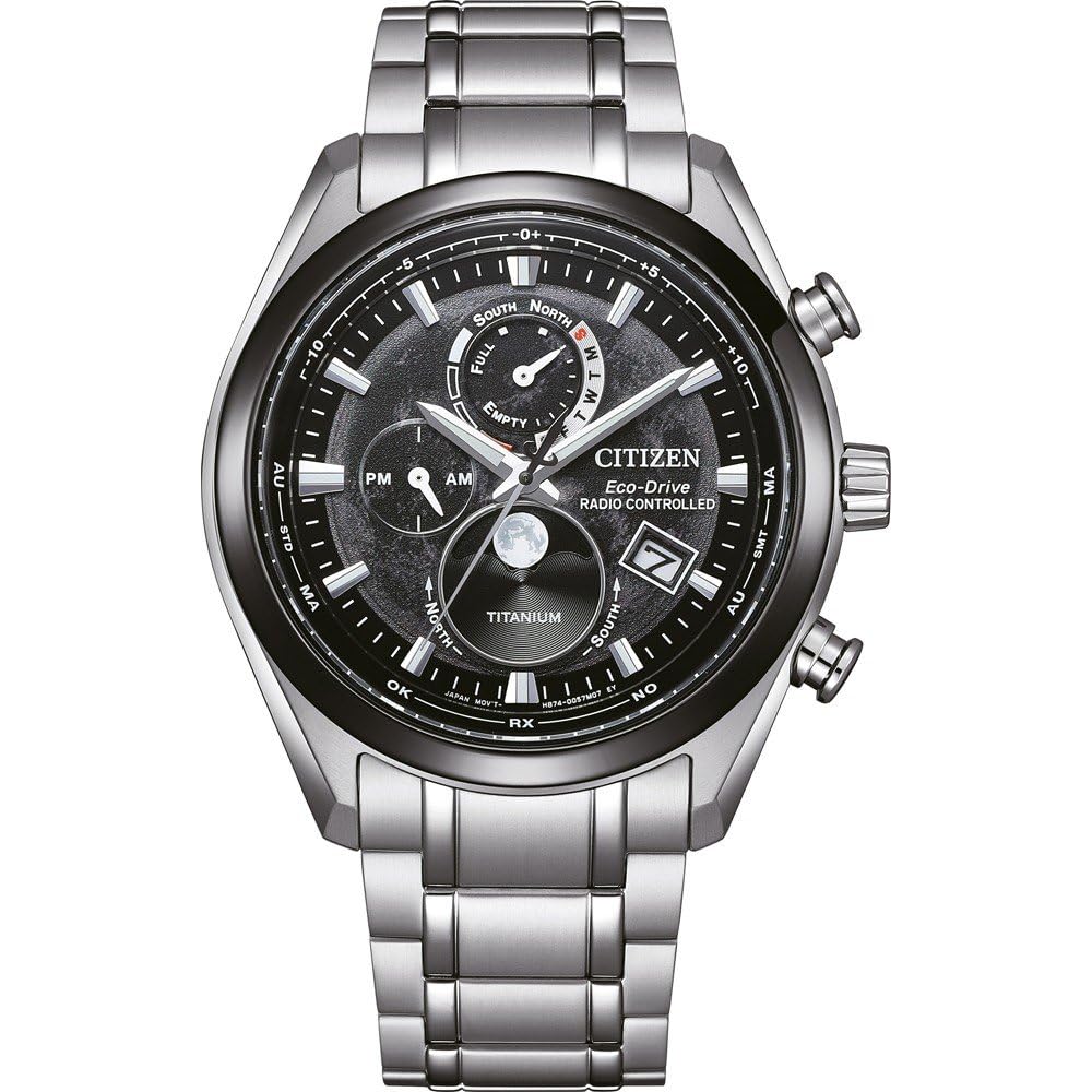 Citizen Reloj Multiesfera para Hombres de con Correa en Titanio BY1018-80E