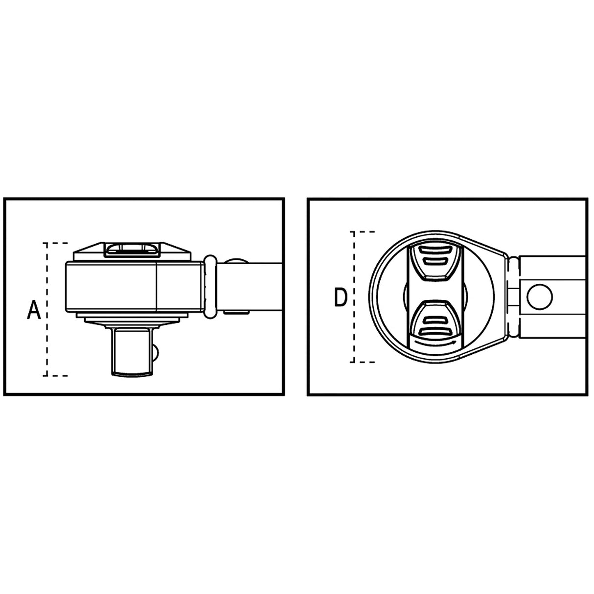 Beta 665/30 - Llave dinamométrica mecánica de lectura digital para aprietes a la derecha