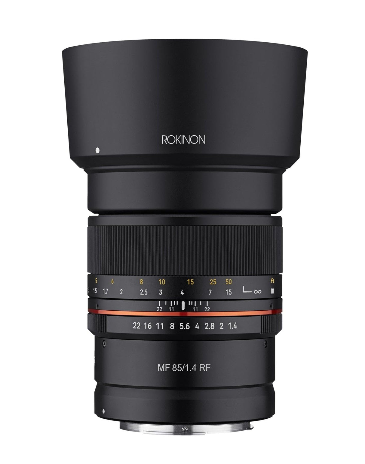 ROKINON Teleobjetivo Sellado de Alta Velocidad F1.4 de 85 mm para cámaras Canon R sin Espejo