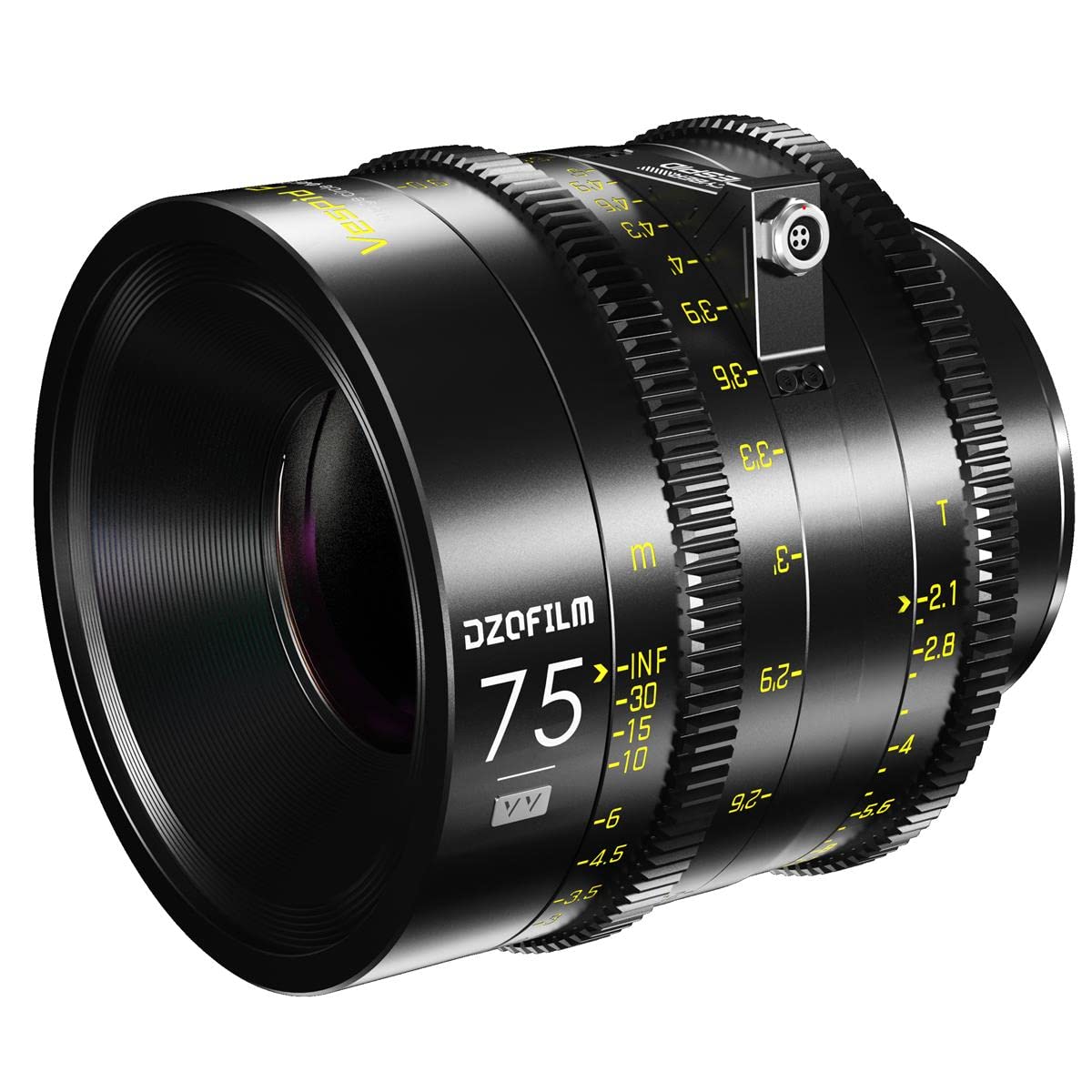DZOFILM Cine Lens Vespid Cyber 75 T2.1 for PL/EF Mount with Data Interface (VV/FF)