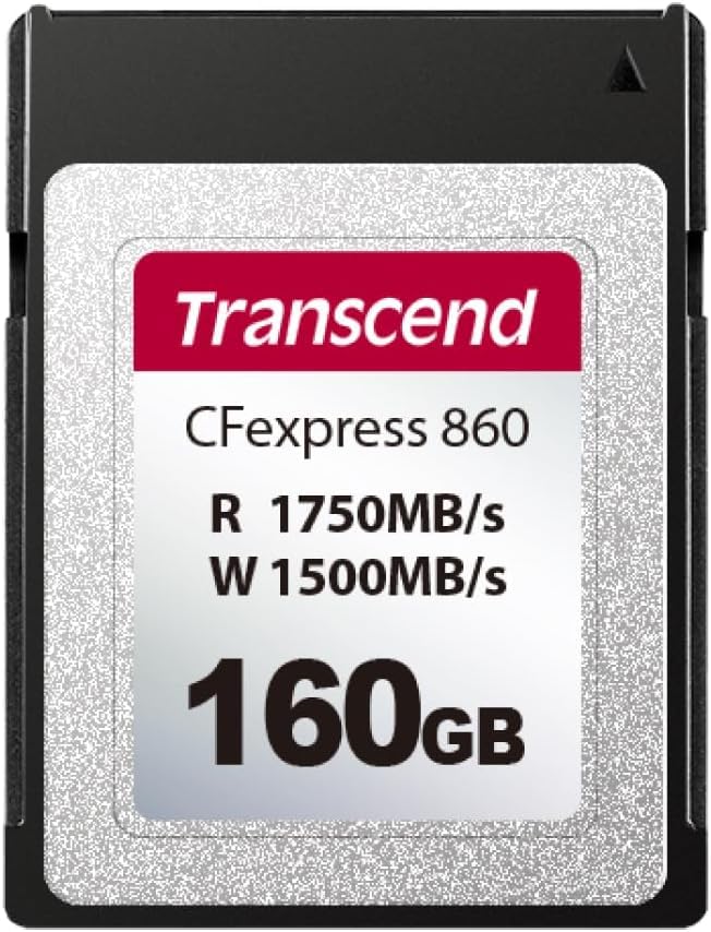 Transcend Tarjeta de Memoria CFexpress 860 Tipo B 160GB - TS160GCFE860