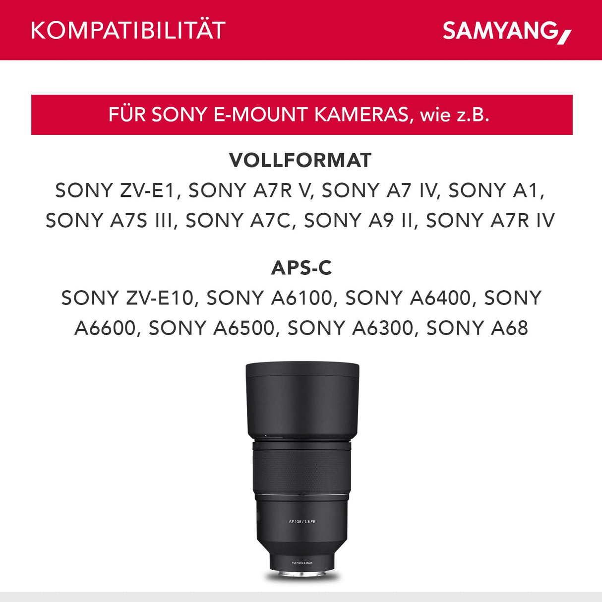 Samyang SA1513 - Lentes de Cámara Compatibles con 24MM T 1.5 MK2 Sony E, Negro