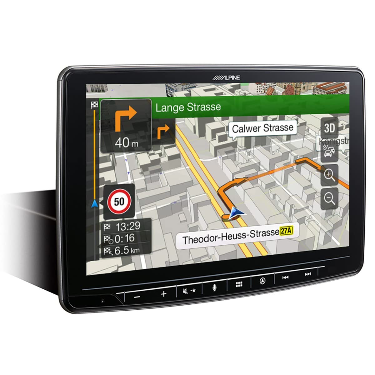 Alpine Navegador Multimedia INE-F904D Pantalla 9"