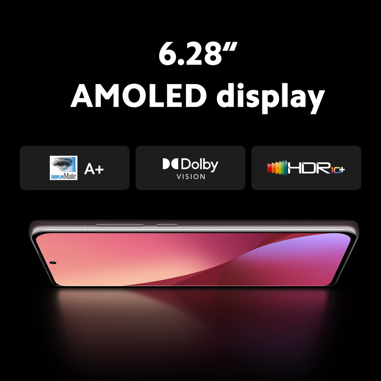 Xiaomi 12 Smartphone, Pantalla AMOLED 6.28" 120Hz, Snapdragon 8 Gen 1, Batería 4500mAh, NFC, 8+128 Azul (Versión España)