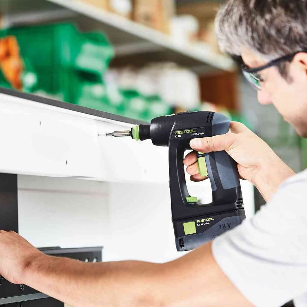 Festool Taladro atornillador a batería C 18 HPC 4,0 I-Set
