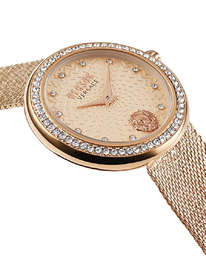 Versus Versace Reloj Analógico para Mujeres de Cuarzo con Correa en Acero aleado VSPEN1620