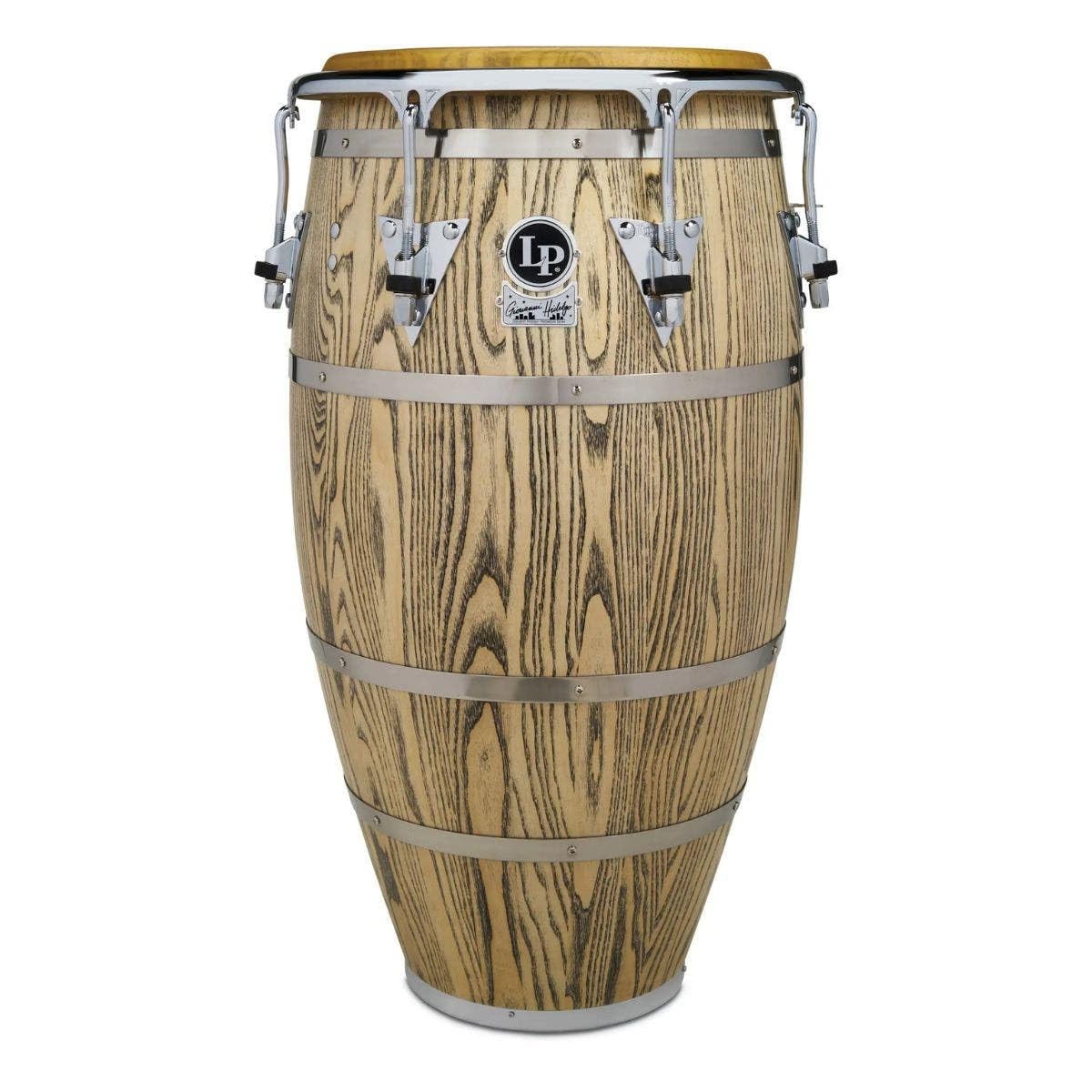 Latin Percussion Conga Giovanni Palladium Supertumba 14" LP863Z, Fresno natural, Hardware cromado