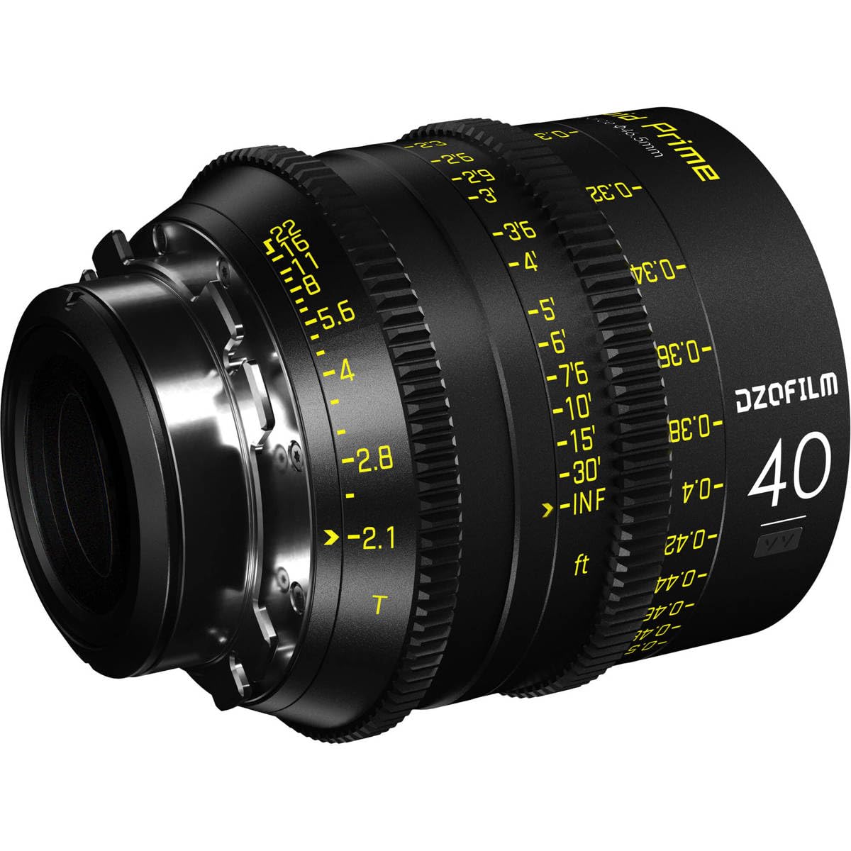 DZOFILM Cine Lens Vespid Prime 40 T2.1 for PL/EF Mount (VV/FF)