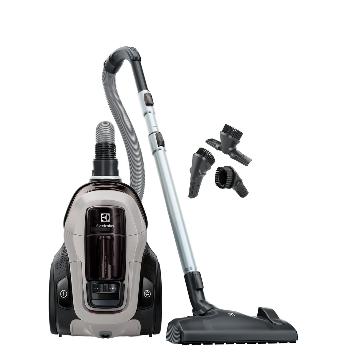 Electrolux PC91-4MG Pure C9 Aspiradora sin Bolsa, Metal, Gris Mineral