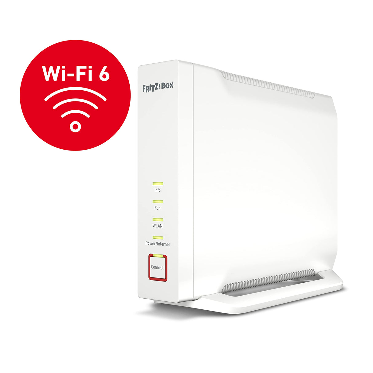 AVM Fritz!Box 4060 (Router Wi-Fi 6 Mesh Router, hasta 4.800 Mbps (5 GHz) y 1.200 Mbps (2.4 GHz), 3 x Gigabit LAN, DECT Base, USB 3.0, versión Alemana