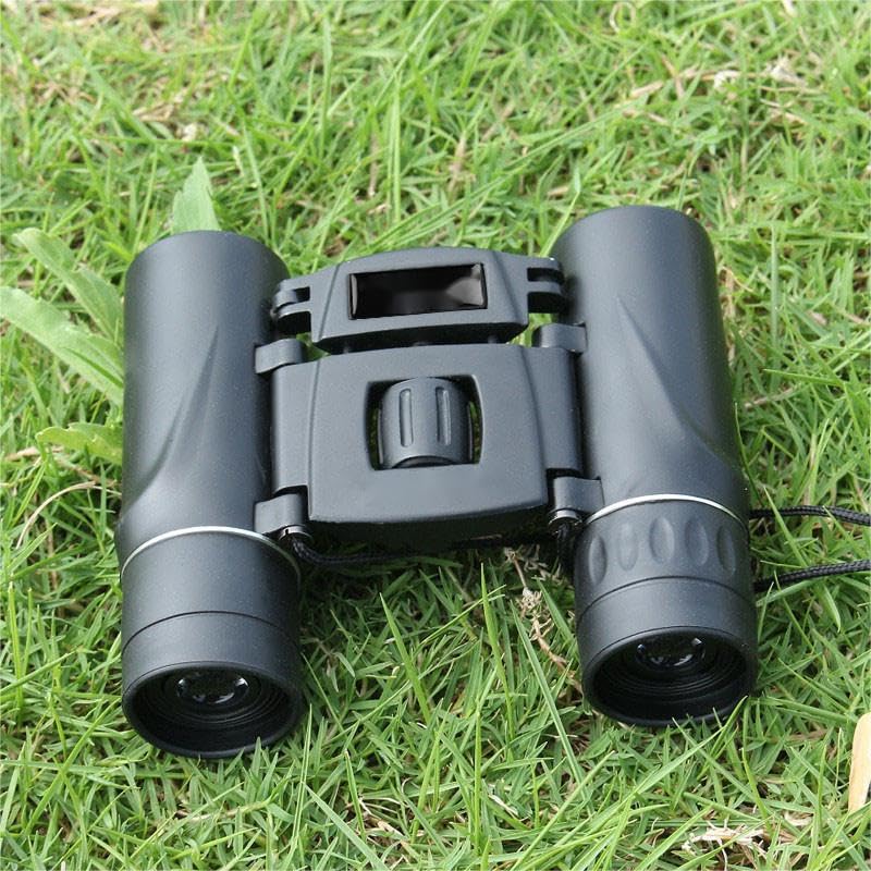 Twinkstar TK667 10x25 prismáticos compactos para Adultos están equipados con función de visión Nocturna, Plegables y ofrecen una claridad de Imagen Reducida.