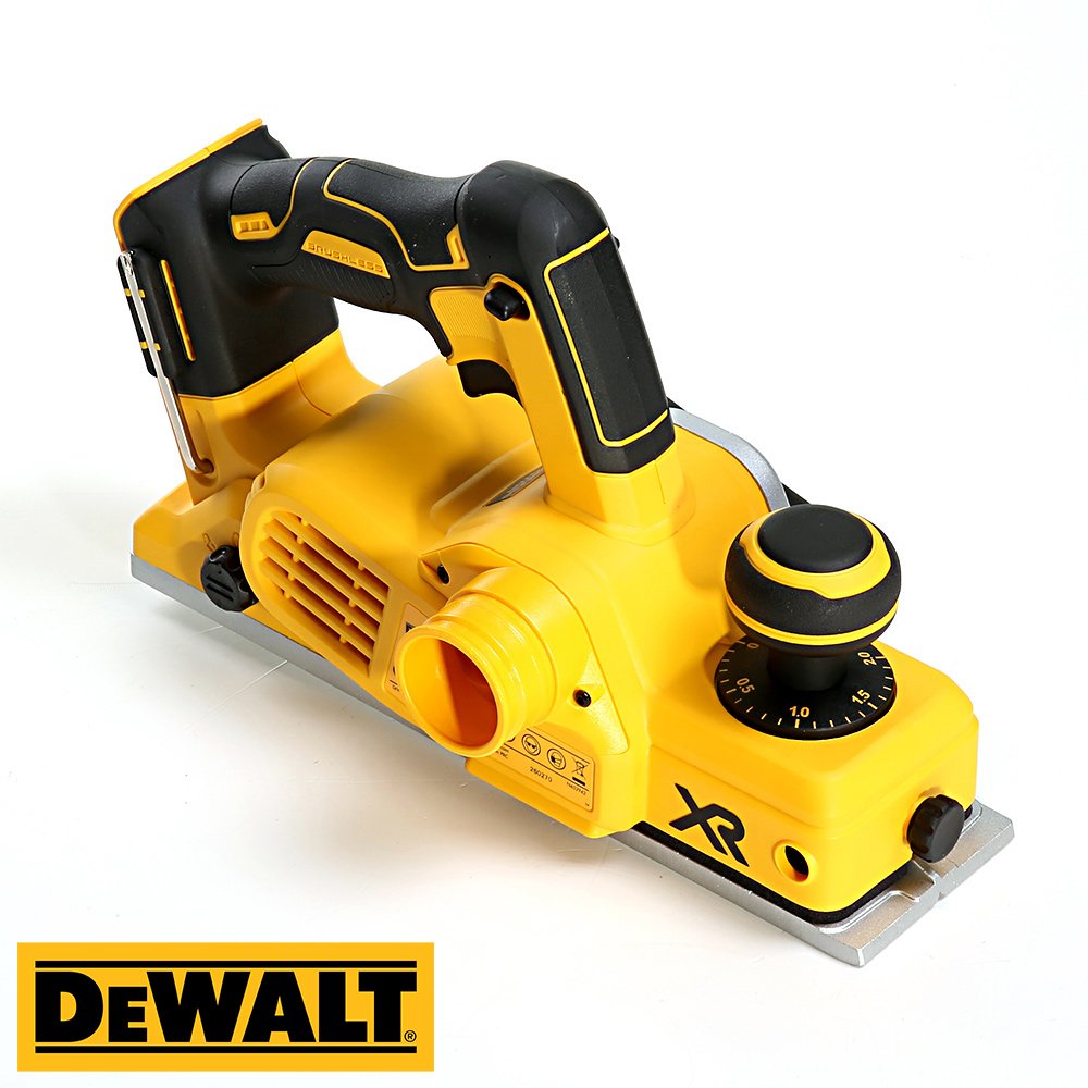DEWALT DCP580 N-XJ - Cepillo XR 18V sin escobillas, Para Madera, Cambio Rápido de Hoja, Profundidad de Corte 2,0mm, Maletín TSTAK - Sin Batería ni Cargador