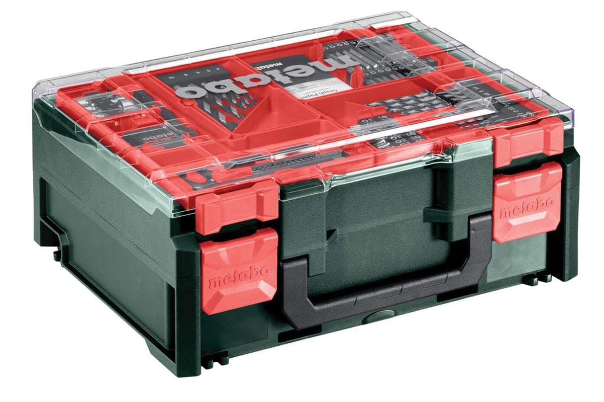 Metabo BS 614051710 - Taladro atornillador inalámbrico (18 L, batería y caja de plástico, 2 baterías LiPOWER 18 V 2 Ah, diámetro de perforación 13 mm/36 mm, peso 1,6 kg)