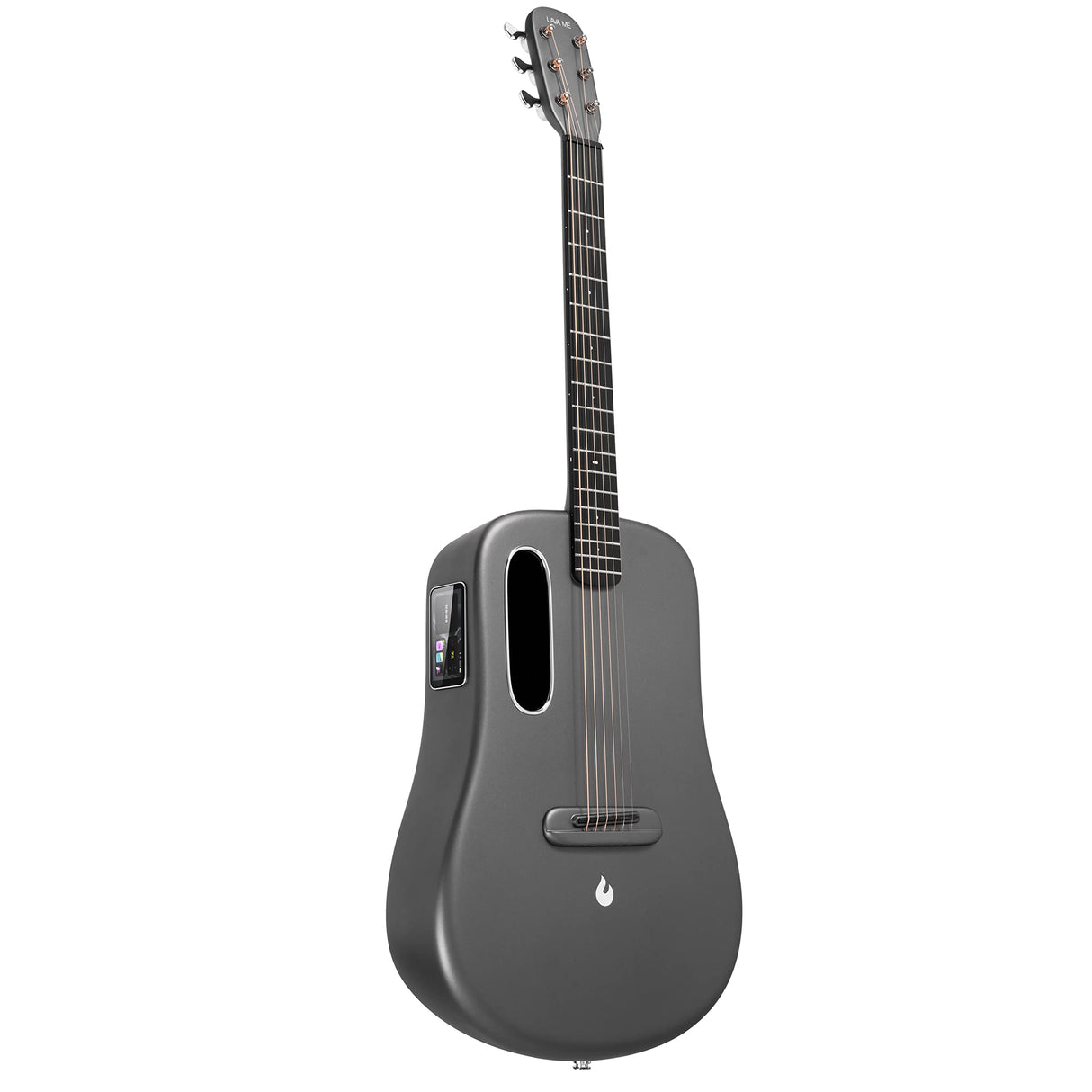 LAVA ME 3 Chitarra per principianti in fibra di carbonio (borsa ideale grigio siderale da 38 pollici)