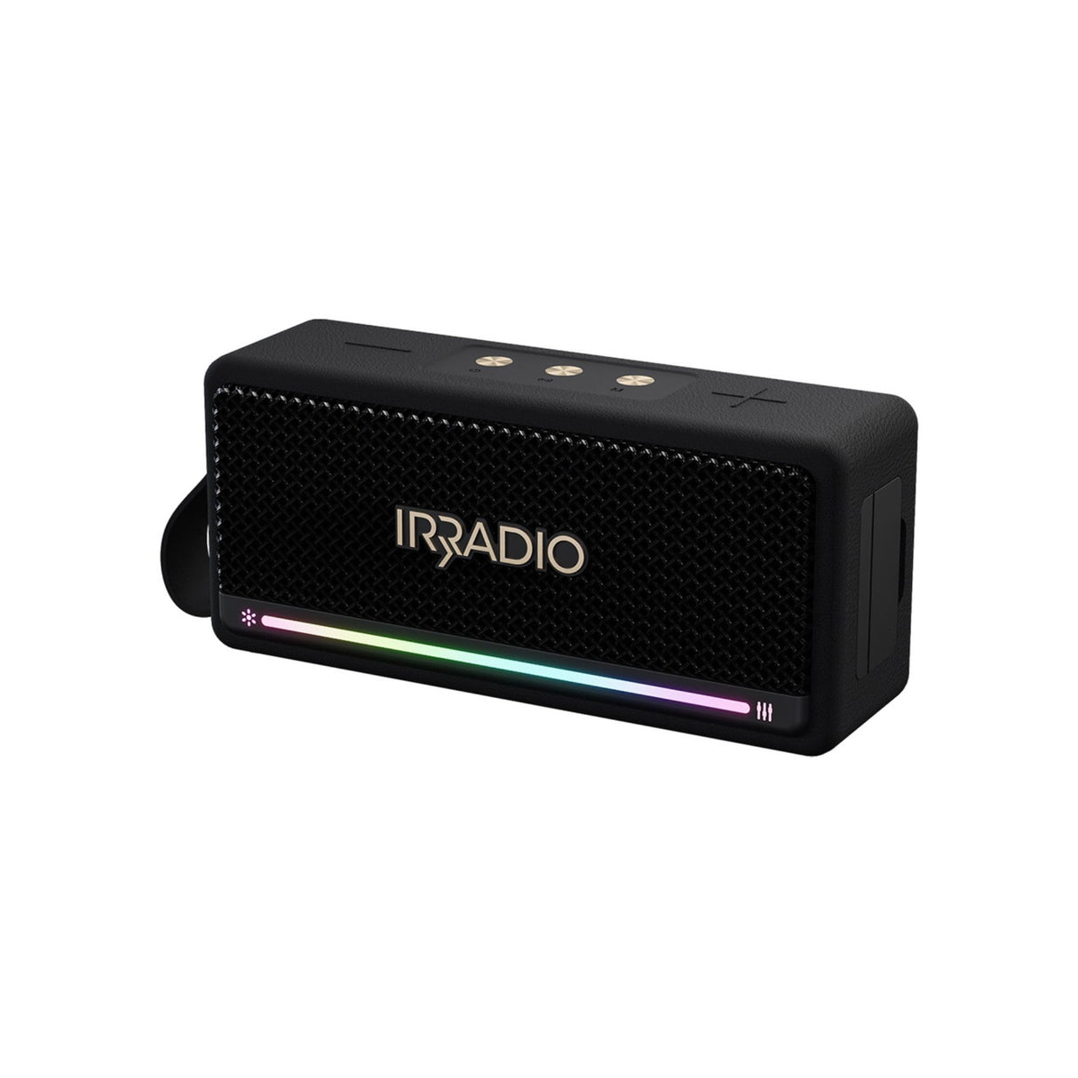 IRRADIO IR-M5 Classic, Altavoz portátil Potente, Doble Controlador de 50 mm, subwoofer pasivo, 20 W de Potencia. Sonido equilibrado, iluminación LED RGB, Grado de impermeabilización IPX7, función