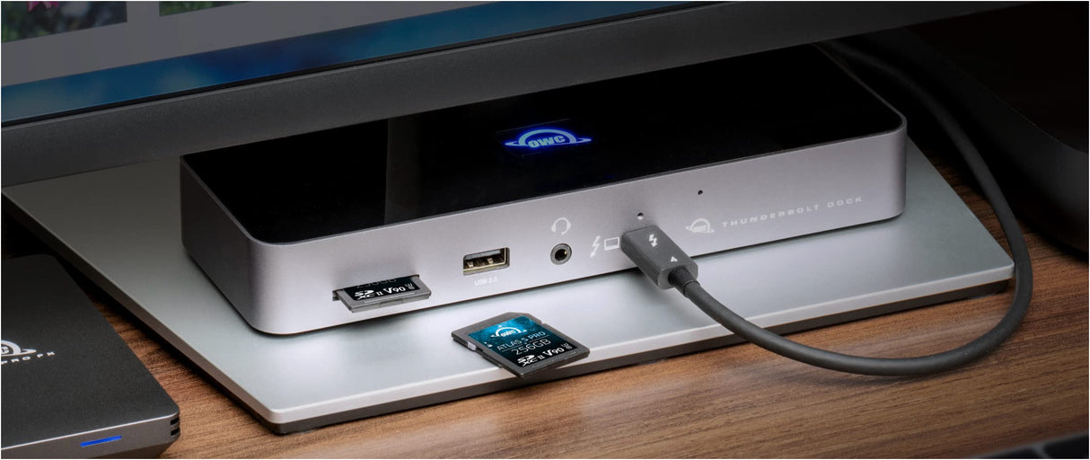 OWC Tarjeta de Memoria CFexpress Tipo B de 640 GB Atlas Pro, Grado Profesional, Alta Capacidad CFX con Imagen Raw súper rápida y Captura de vídeo cinematográfica de hasta 8 K
