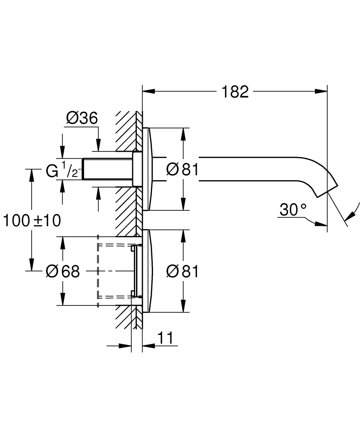 Grohe Essence - concealed