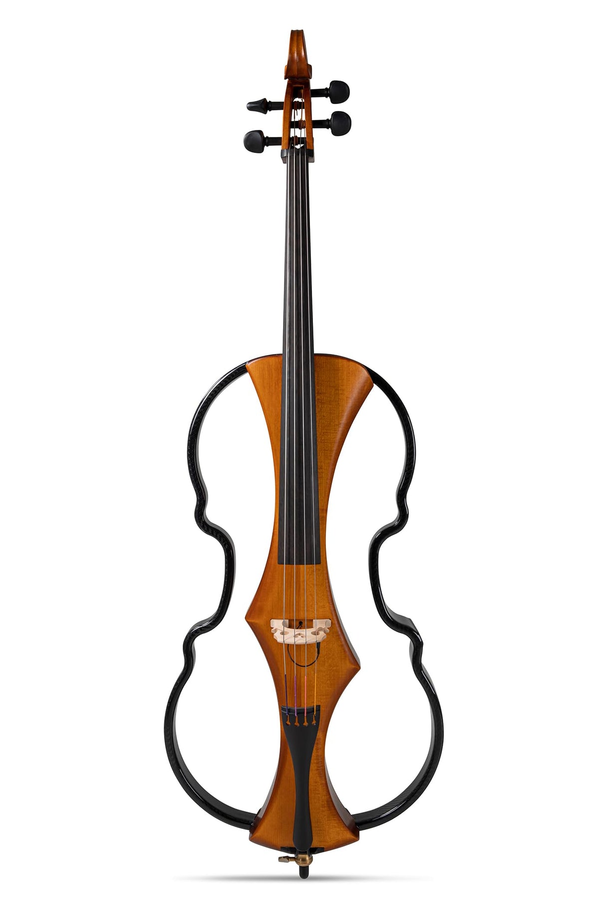 GEWA E-Cello, violonchelo electrónico, Novita 3.0 dorado-marrón 4/4 Made in Germany