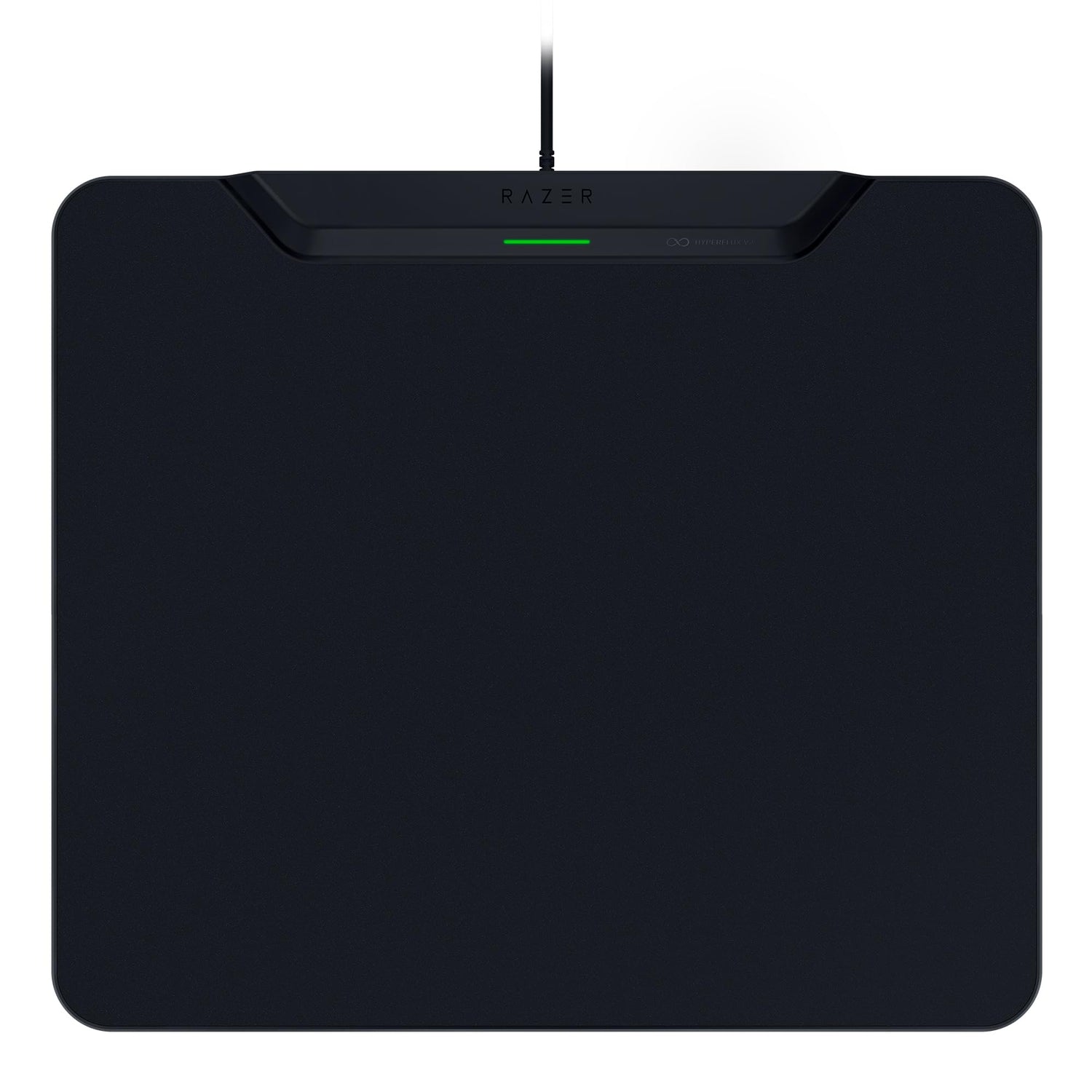 Razer HyperFlux V2 - Sistema de Alfombrilla de Carga inalámbrica para Ratones de Juego - Alfombrilla de ratón de Juego y Disco de Carga (indicador LED de Carga, pies de Goma Antideslizantes) Negro