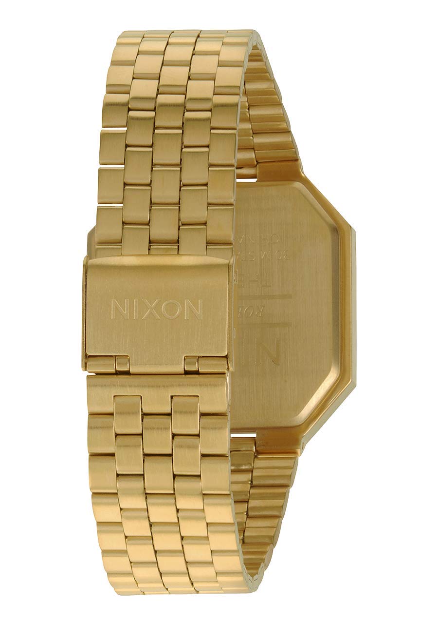 Nixon Reloj Unisex de Digital con Correa en Acero Inoxidable Chapado A158-502-00