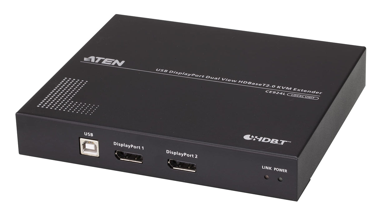 Aten CE924 USB DisplayPort Dual Display HDBaseT 2.0 KVM Extender