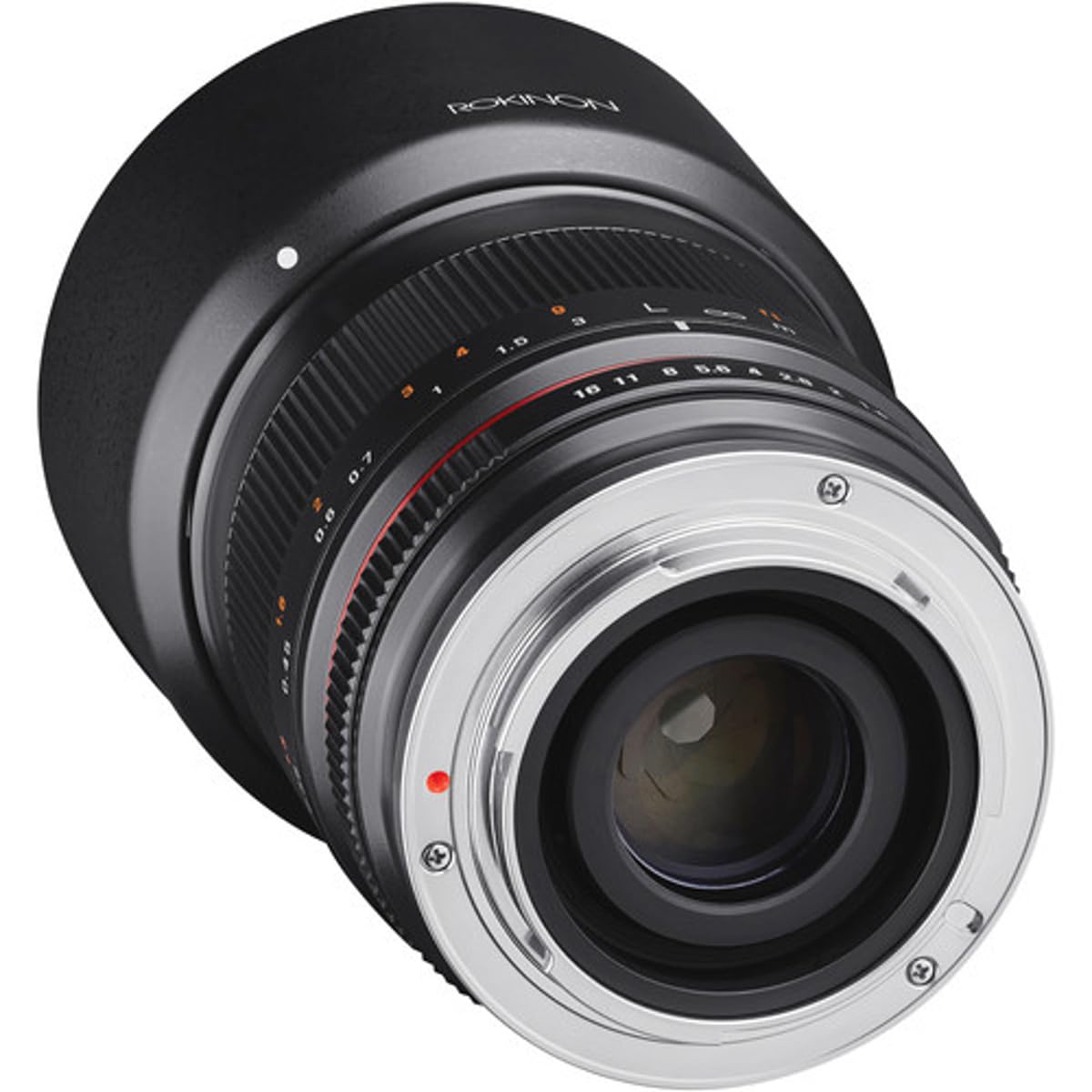 Rokinon RK3512-E - Lente Gran Angular de 35 mm F1.2 para Sony E-Mount, Color Negro