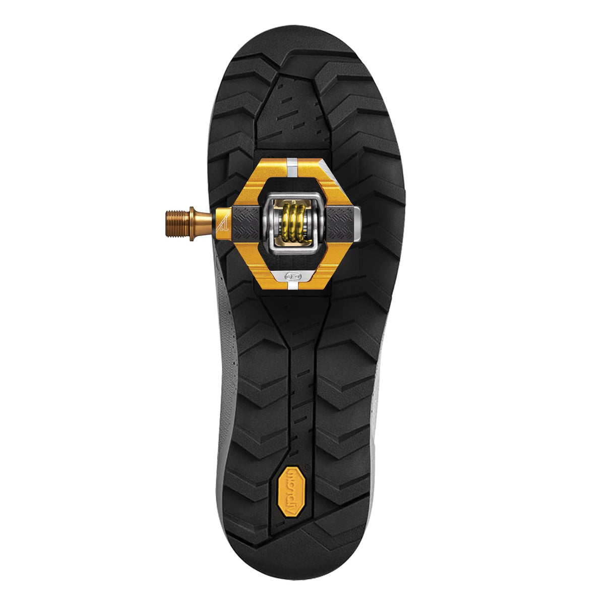 Crankbrothers Crank_Brothers_641300159847 Pedal de Bicicleta, Unisex Adulto, Dorado, Talla única
