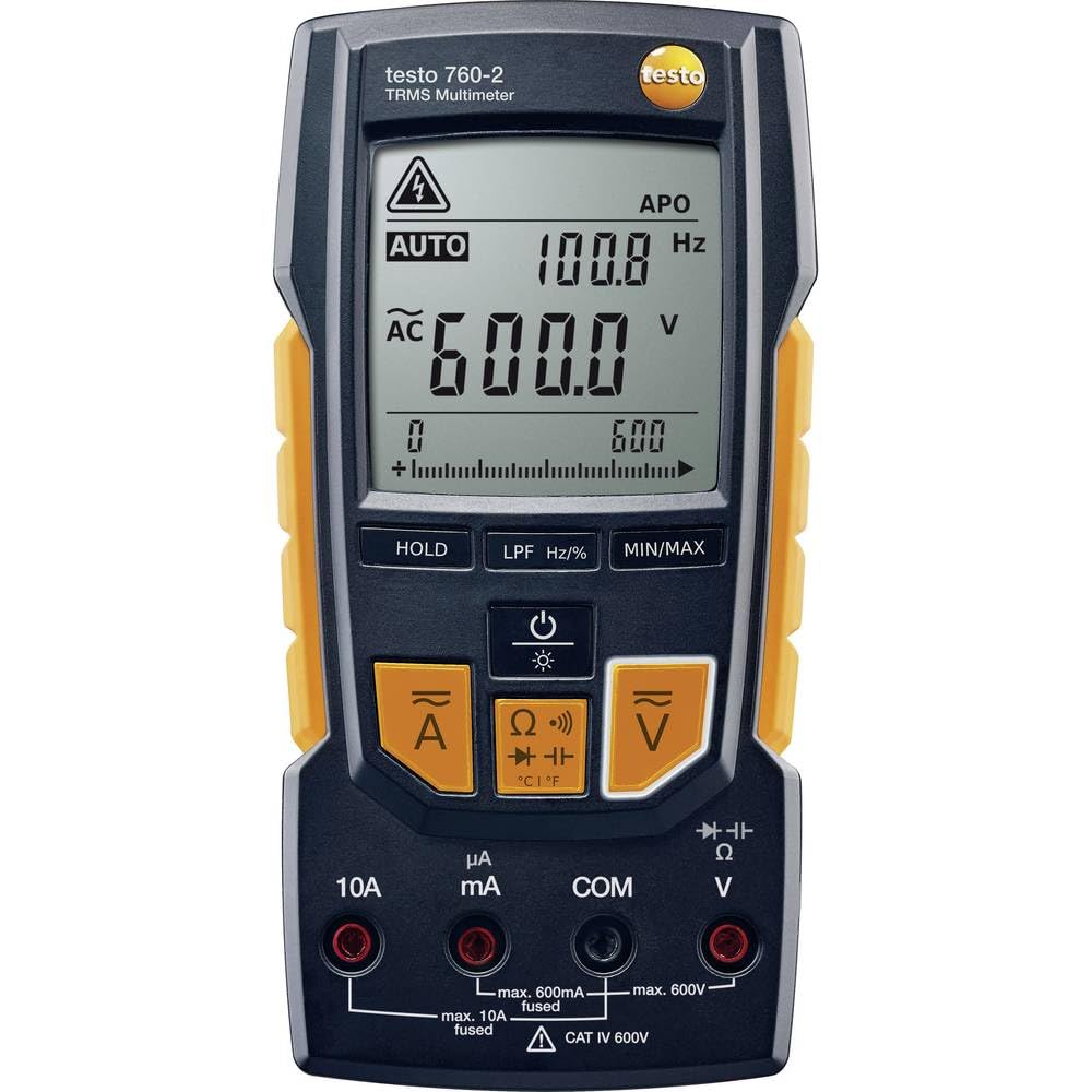 Testo de True RMS Multímetro 1 pieza, 0590 7602
