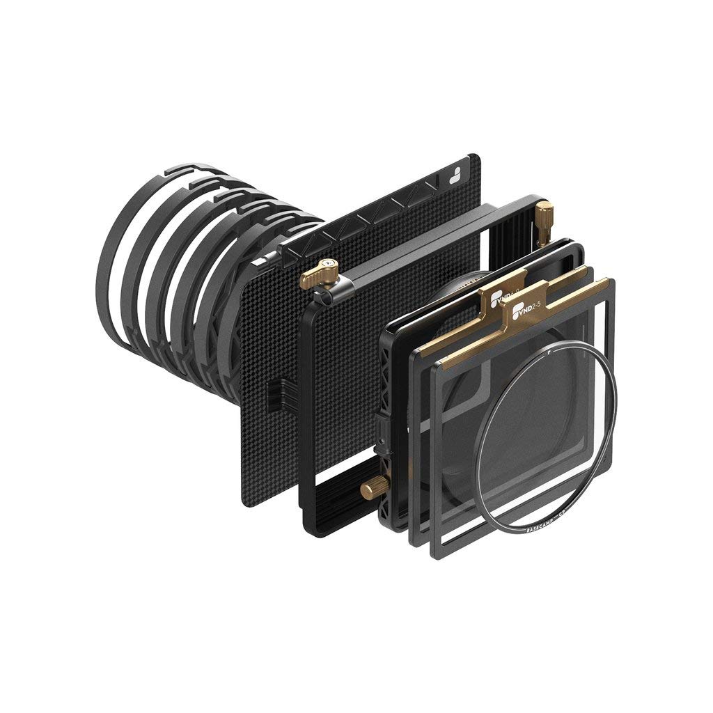 PolarPro - Basecamp - Kit VND Plus (Incluye 6-9 Paradas) Filtro polarizador CPOL - Filtro VND 2-5 Paradas - Filtro VND 6-9 Paradas - Densidad Natural Variable - Potencial Creativo Ilimitado