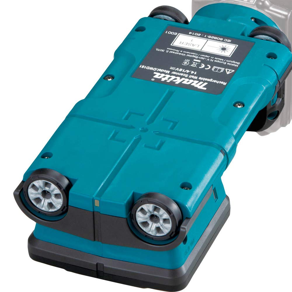Makita DWD181ZJ DWD181ZJ-Escáner de Pared 18V LXT, 18 V, Negro