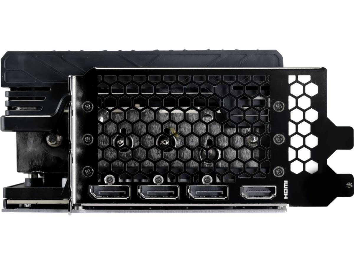 Steelseries Palit GeForce RTX 4080 GameRock OC - Tarjeta gráfica GDDR6X de 16 GB con ARGB Sync, núcleo 9728, GPU de 2205 MHz, Impulso de 2640 MHz, DisplayPort 3X, HDMI