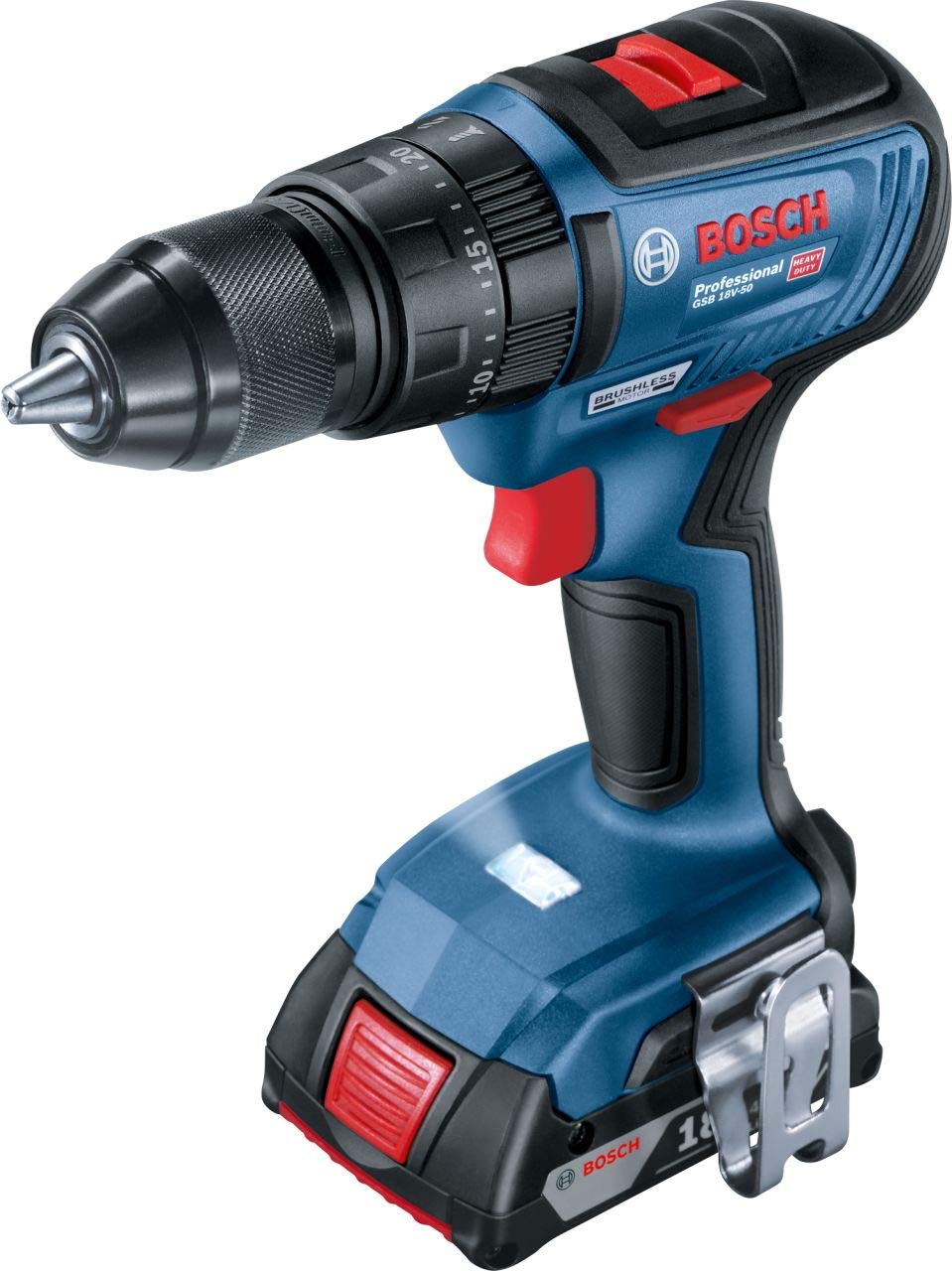 Taladro atornillador de impacto 18 V 2,0 Ah Li-Ion GSB 18 V-50 06019H5100 Bosch Professional