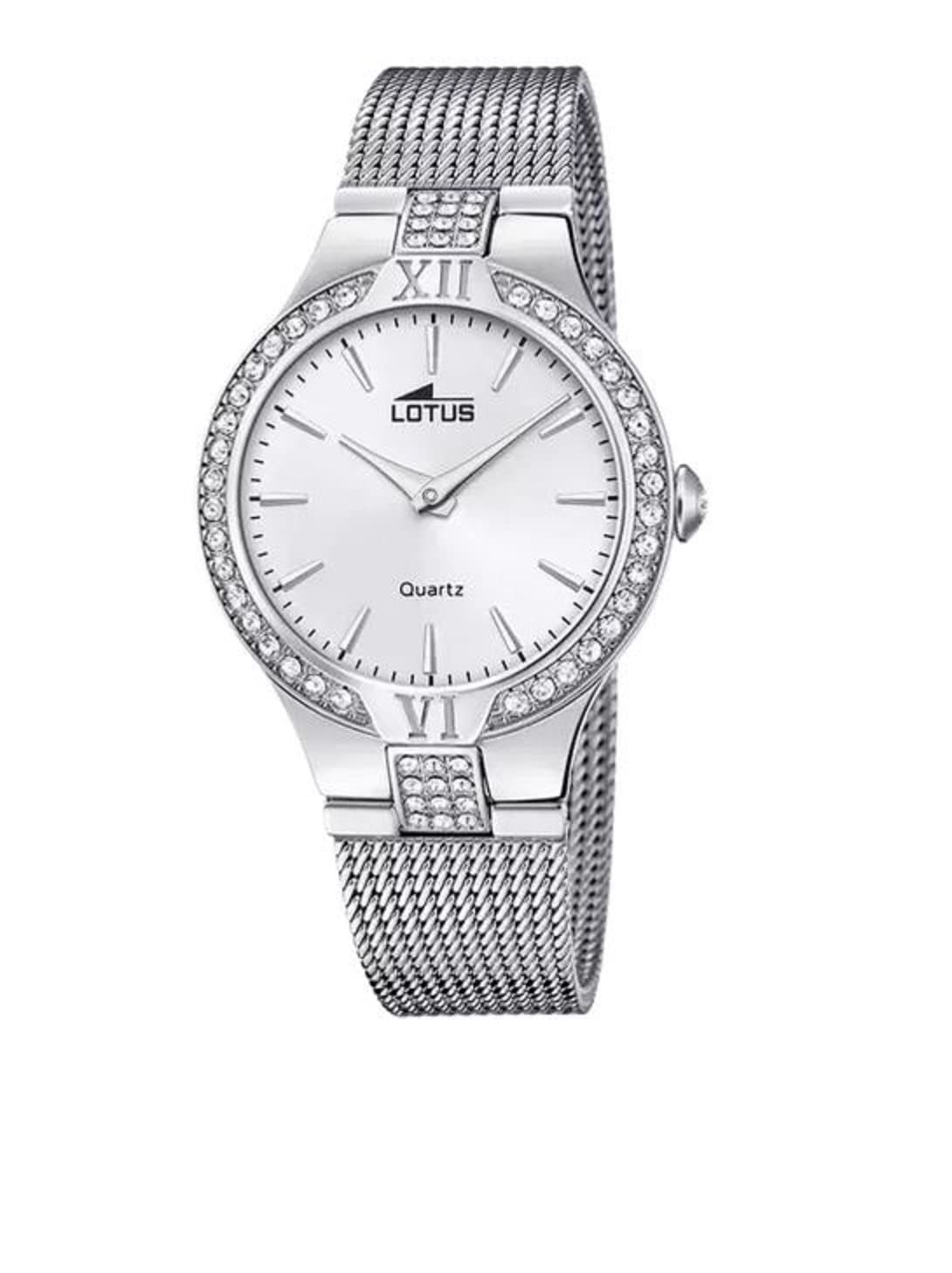 Lotus Reloj Analógico para Mujeres de Cuarzo con Correa en Acero Inoxidable 18894/1