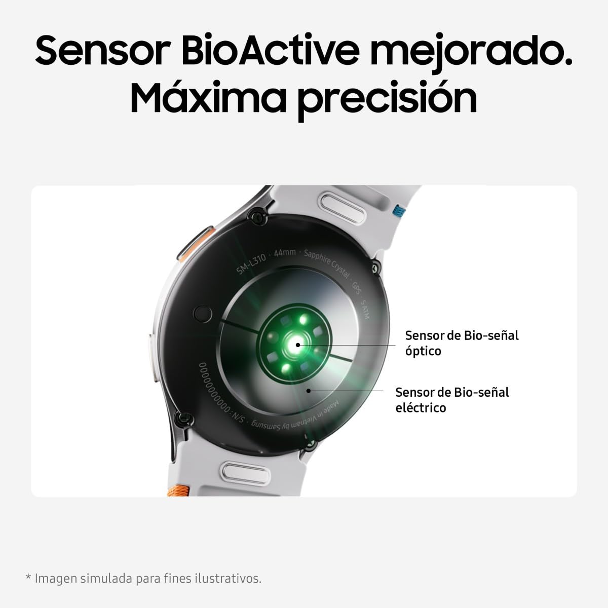 Samsung Galaxy Watch7 4G LTE + Correa - Smartwatch 40mm, Control de Salud, Seguimiento Deportivo, Verde (Versión Española)