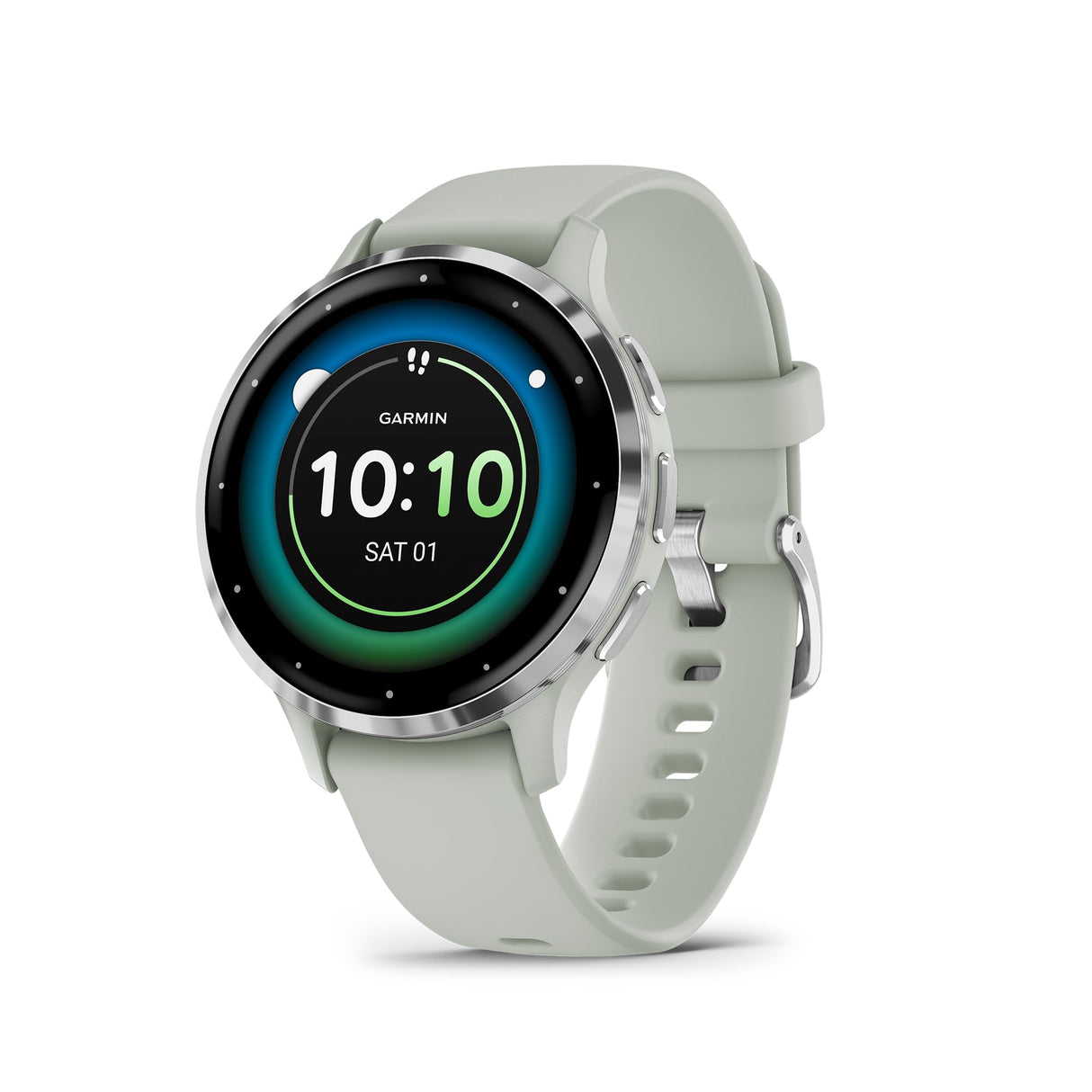 Garmin Venu 3S, Smartwatch Premium con GPS, AMOLED, Funciones avanzadas de Salud y Forma física, más de 30 Aplicaciones Deportivas, 10 días de autonomía, Verde