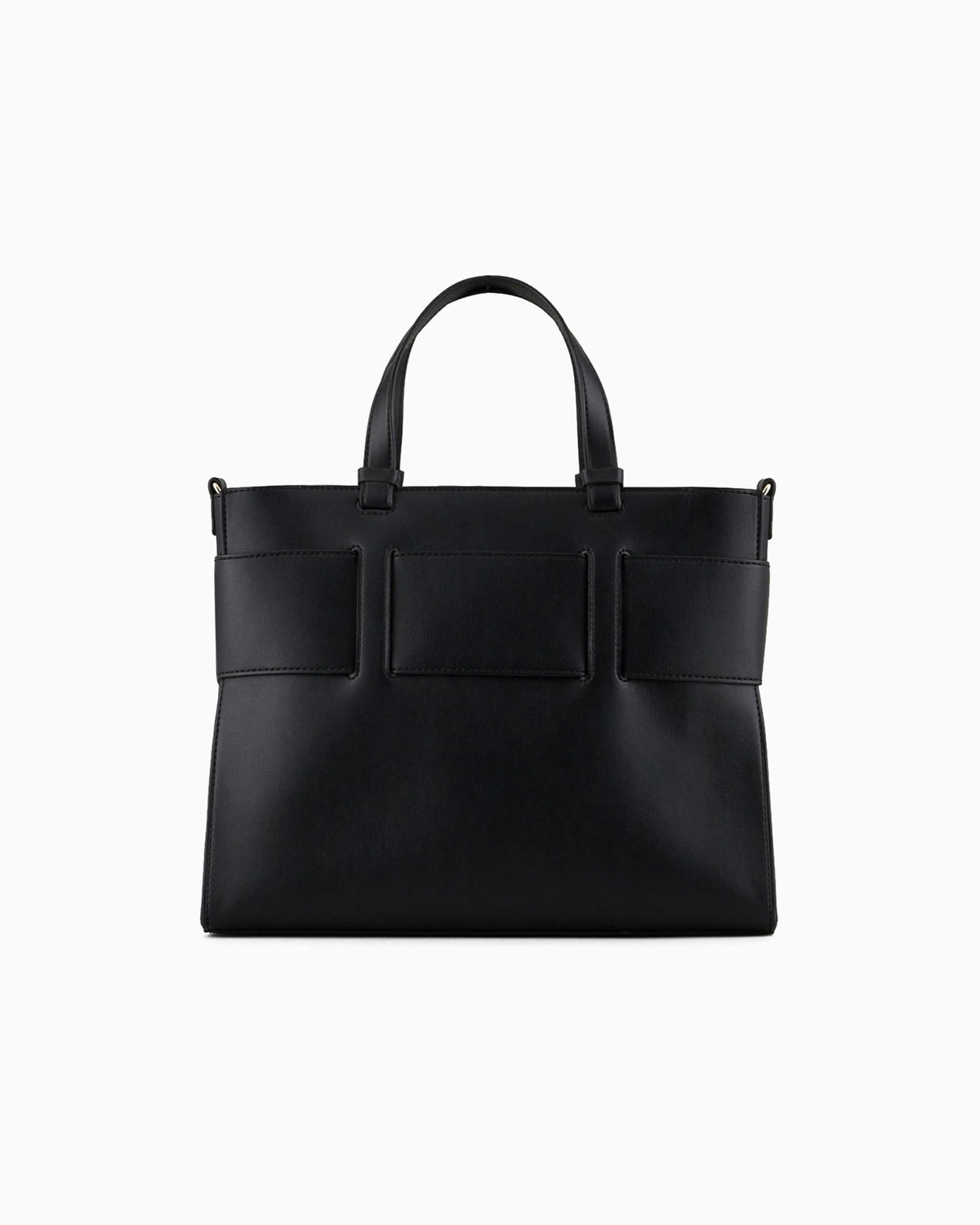 Armani Exchange Susy Big Tote, Bolsos para Mujer, Negro (Black), Talla única