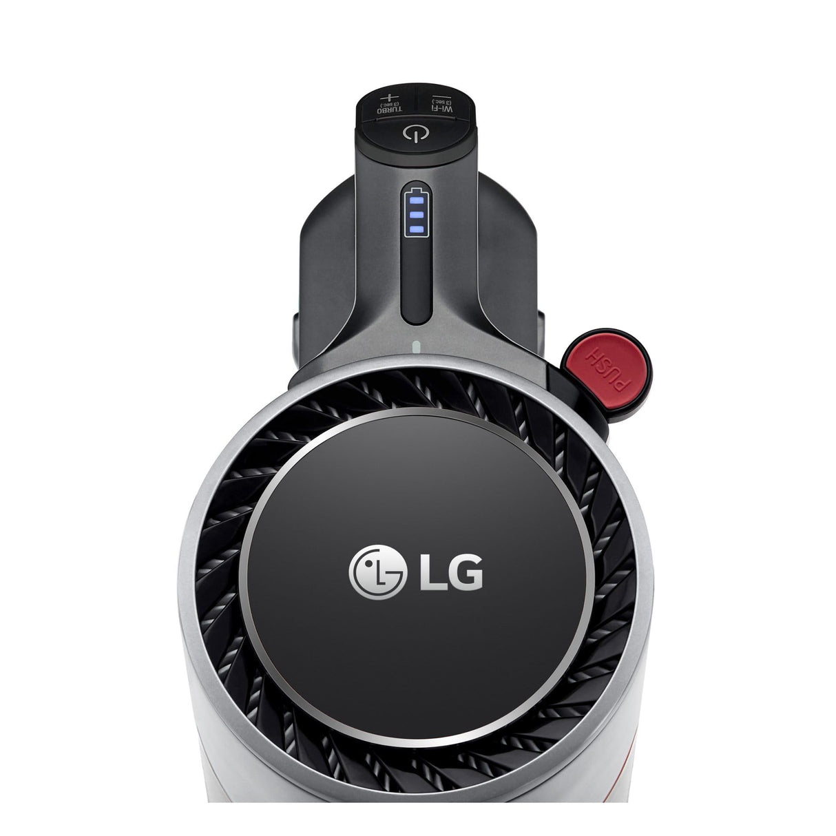 LG Electronics A9K-CORE1S Cordless Vacuum Cleaner | Battery Operated Vacuum Cleaner with Two Batteries (up to 120 min.) | Extendable Telescopic Tube, Silver