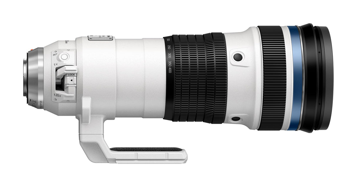 OM SYSTEM M.Zuiko Digital ED 150‑400mm F4.5 TC1.25X IS Pro, Compatible con Las cámaras Olympus, OM SYSTEM y Panasonic MFT