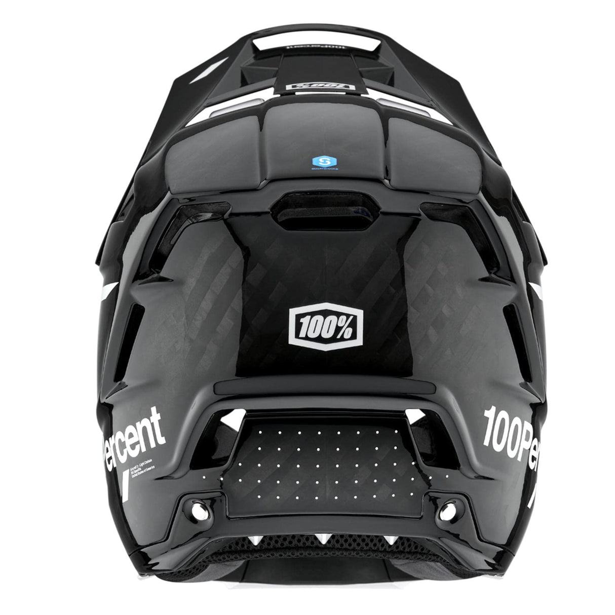 100% Casco Integral Aircraft 2 Unisex, Adulto, Schwarz Weiß, XL