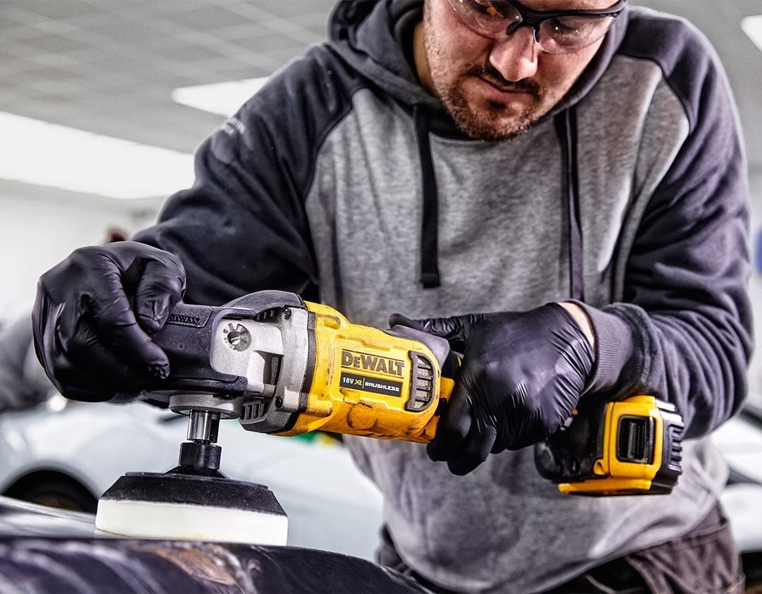 DEWALT DCM849N-XJ - Pulidora para Metal sin escobillas XR 18V 180mm Rotativa sin cargador/batería