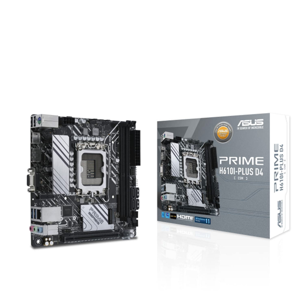 ASUSTEK COMPUTER Prime H610I-PLUS D4-CSM