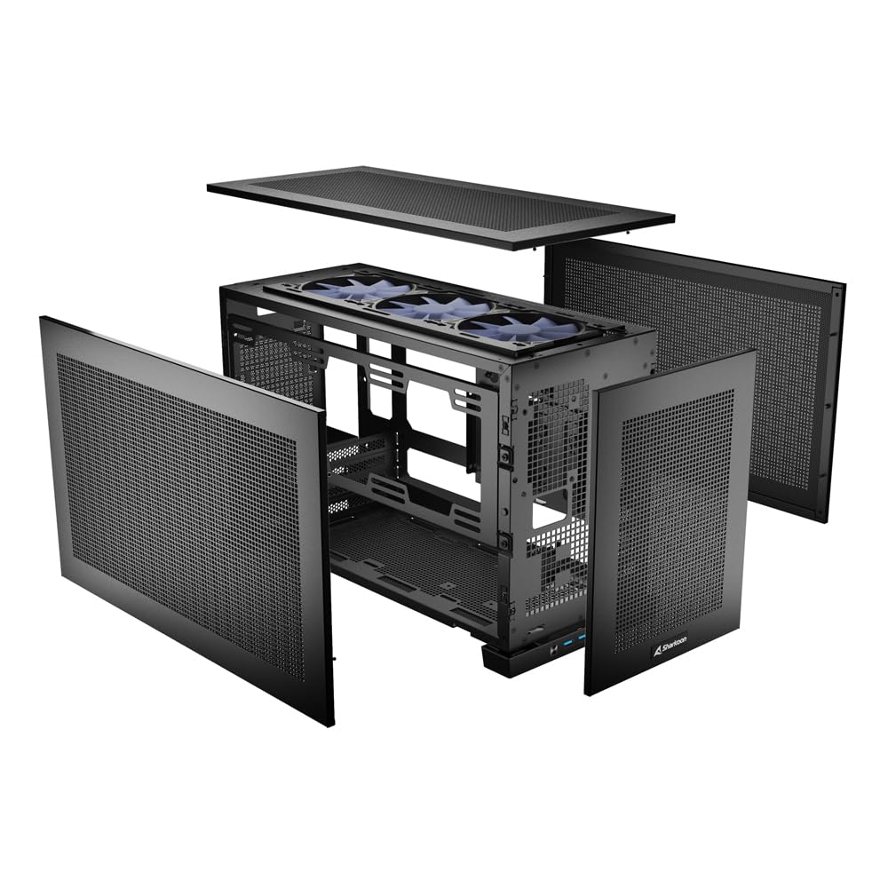 Sharkoon Rebel C20 ITX RGB - Carcasa para PC