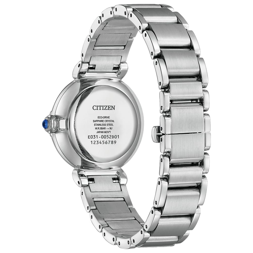 Citizen Reloj Analógico para Mujer'S de Eco-Drive con Correa en Acero Inoxidable EM1060-87L